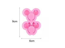 Molde silicona vinchas mickey chicas
